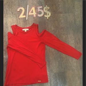 2/45$ ❤️ red Michael Kors tee ❤️